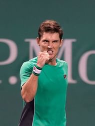 Matt Ebden showcased the typical Australian fire during his Round 2 clash against Thiem